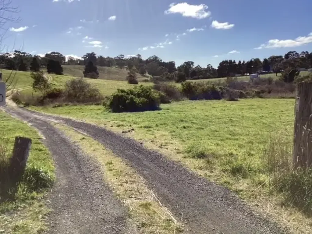 Clunes 2.563 Ha (6.3 acres) Mostly-cleared, Main Road Frontage, Town Water, Potential Subdivision STCA