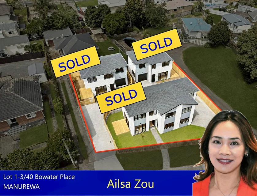Lots 1-3/40 Bowater Place, Manurewa, Manukau City, 4房, 2浴, House