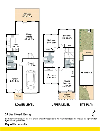 3A Basil Road, Bexley, NSW 2207, 4房, 2浴, Apartment