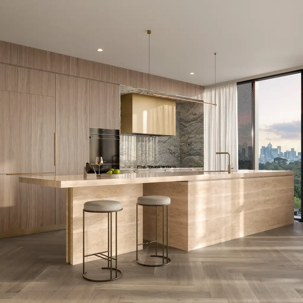 Alphington 4Phòng ngủ Corner Penthouse with private rooftop