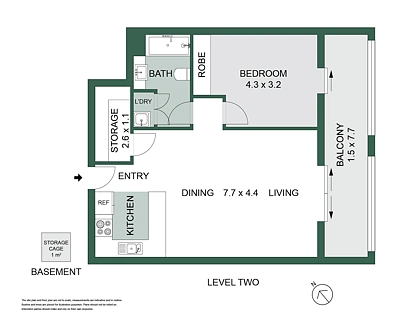 212/2 David Street, Crows Nest, Lower North Shore, 1 ਕਮਰੇ, 1 ਬਾਥਰੂਮ, Apartment