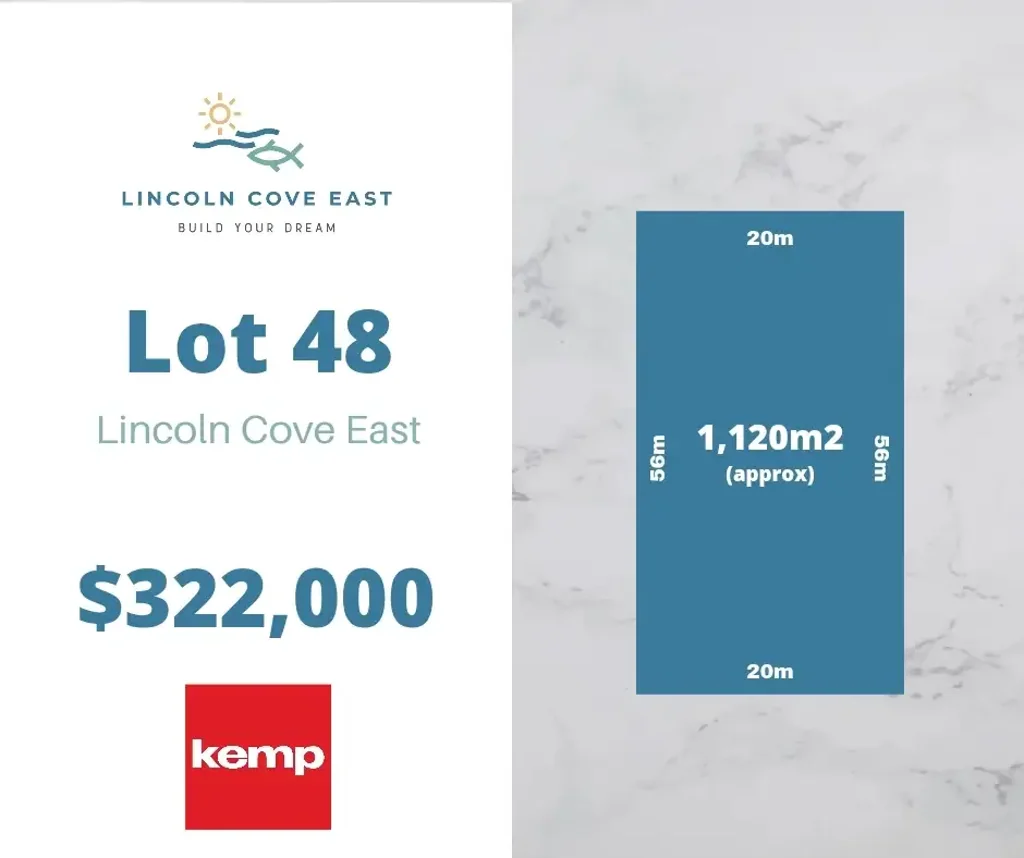Port Lincoln Build Your Dream Coastal Home in Lincoln Cove East!