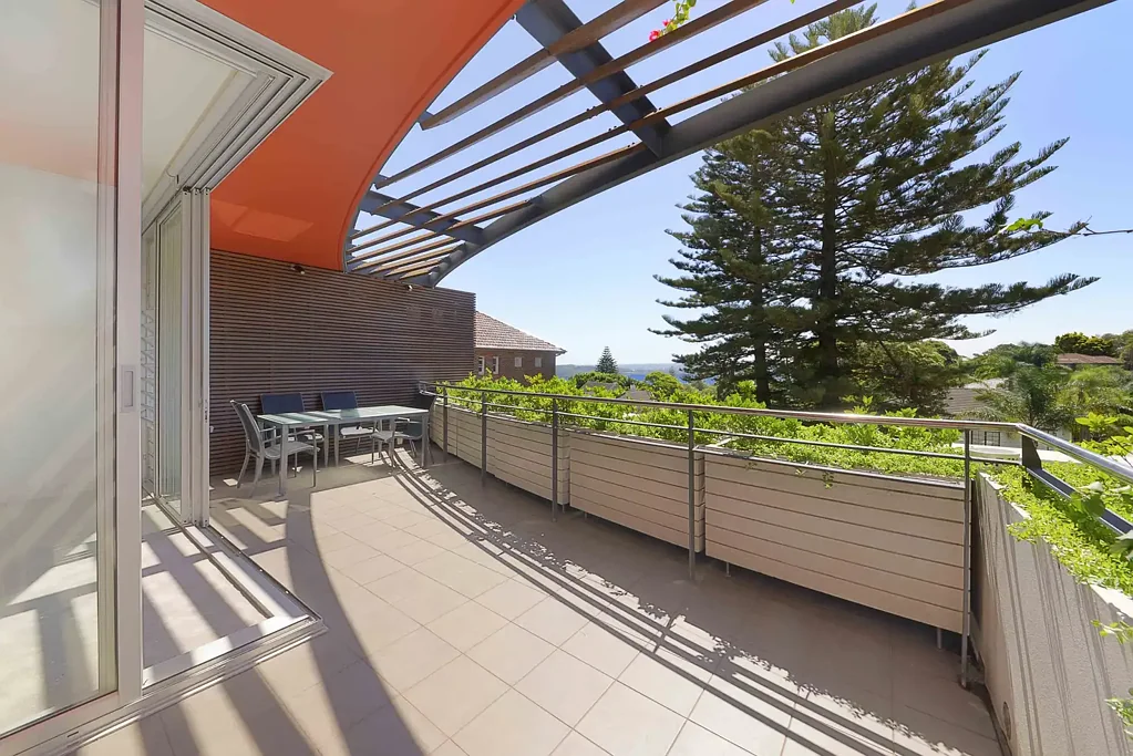 Spacious Two-Bedroom Apartment with Expansive Balcony in a Leafy Setting | Unfurnished