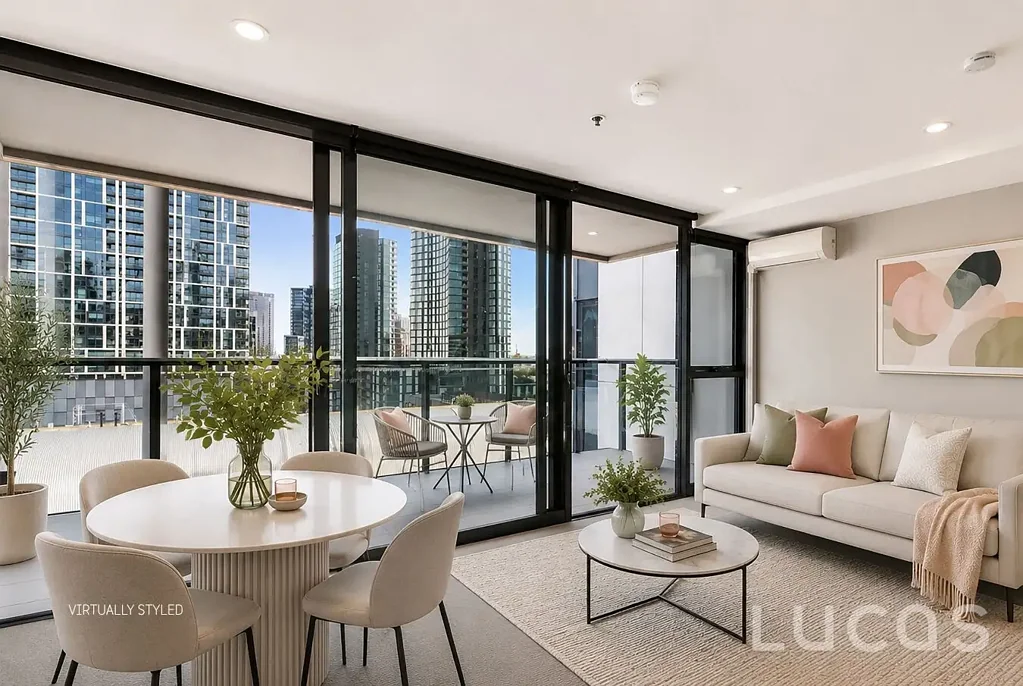 Docklands 1房  NORTH-FACING COMFORT WITH A WATER OUTLOOK