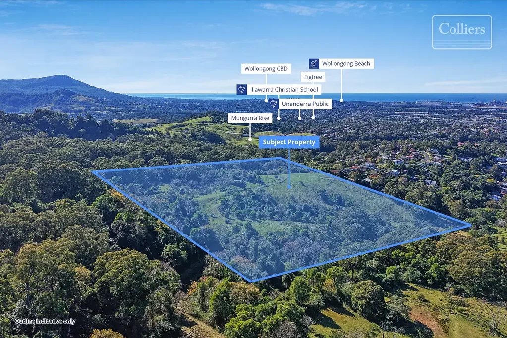 Cordeaux Heights 距离 Wollongong CBD 仅数分钟路程的大片土地机会 | 具有分割潜力^ Acreage opportunity minutes to Wollongong CBD | Subdivision Potential^
