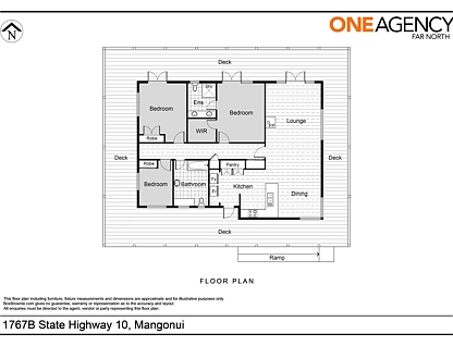 1767B State Highway 10, Mangonui, Far North, 3 ਕਮਰੇ, 2 ਬਾਥਰੂਮ, House