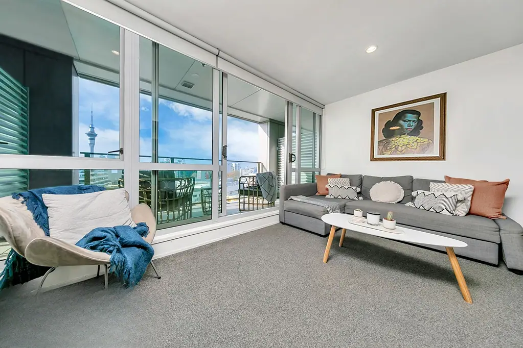 Two-Bedroom City Apartment with Car Park - $600 per week