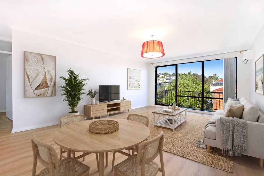 Freshly Updated Two-Bedroom Apartment with Leafy Outlook