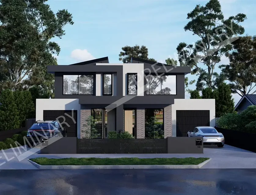 18 & 18A Lake Street, Avondale Heights, North West Melbourne, 4部屋, 3バスルーム, Townhouse
