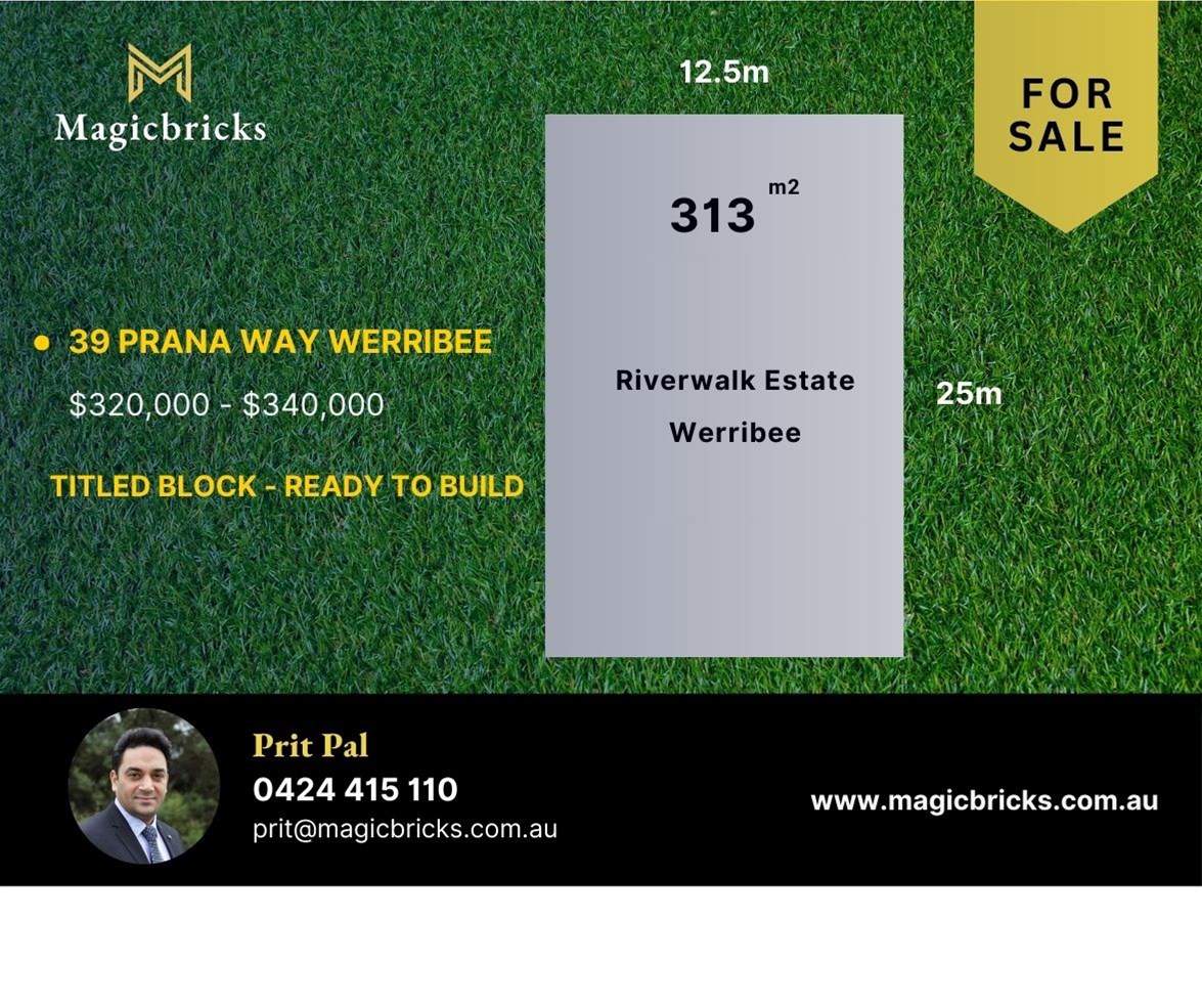 39 PRANA WAY, WERRIBEE VIC 3030, 0 Bedrooms, 0 Bathrooms, Section