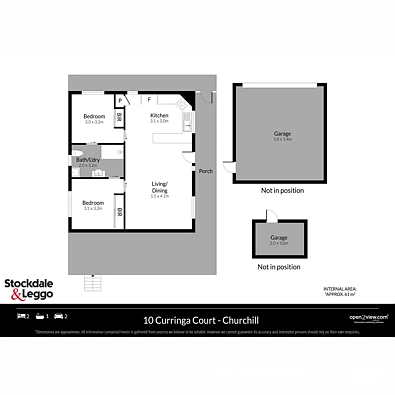 फ्लोर प्लान - 10 Curringa Court, Churchill, VIC 3842
