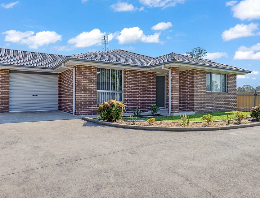 2/45A Branxton Street, Greta, Hunter, 3房, 2浴, Apartment