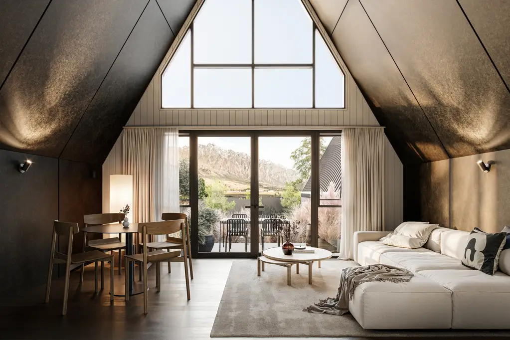 Frankton 1部屋 The Crest Chalets
