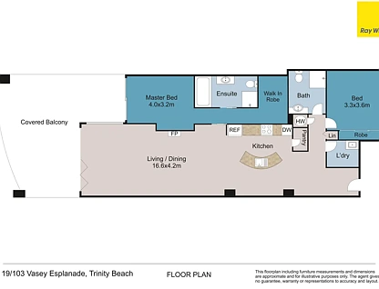 19/103 Vasey Esplanade, Trinity Beach, QLD 4879, 2 Kuwarto, 2 Banyo, Unit