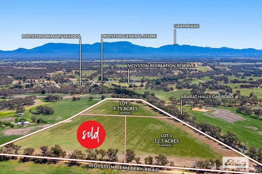 Moyston Rural Living Allotments from 9 Acres - Grampians Views