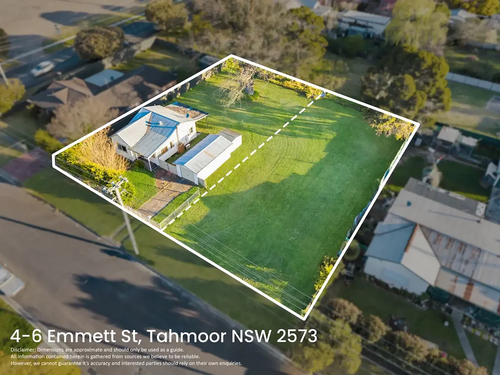 Tahmoor 2房 4 and 6 Emmett Street, Tahmoor 优质 R3 开发机会 – 两块相邻的 778 平方米地块 4 and 6 Emmett Street, Tahmoor PRIME R3 DEVELOPMENT OPPORTUNITY – TWO ADJOINING 778 Sqm BLOCKS