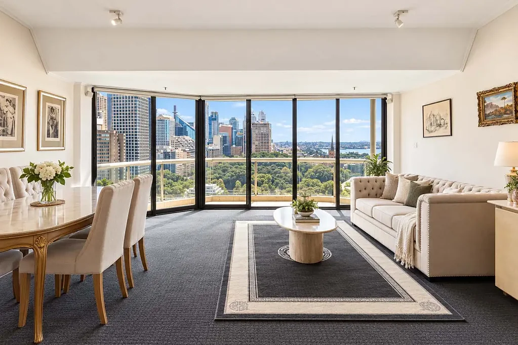 Sydney 2Kwarto North Facing Elegance with Iconic Hyde Park Views