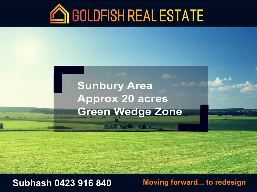 Sunbury 4침실 Location, Lifestyle, Investment with approx 20 acres GWZ