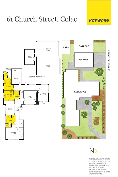 61 Church Street, Colac, VIC 3250, 2 Kuwarto, 1 Banyo, House