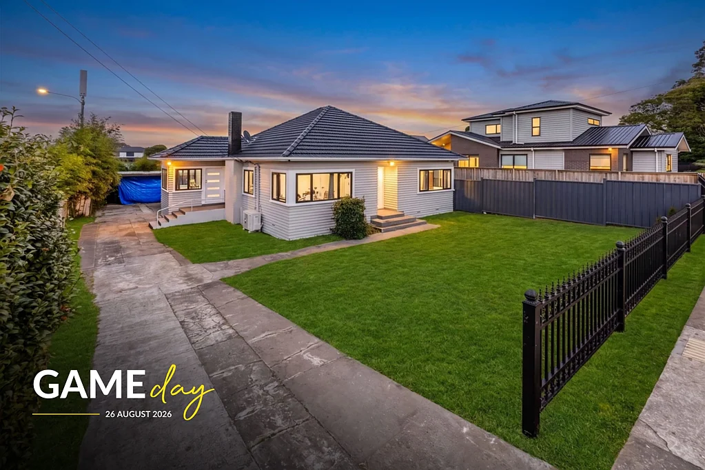 Papatoetoe 3 Bedroom #GAMEDAY- FREEHOLD IN A SOUGHT-AFTER LOCATION