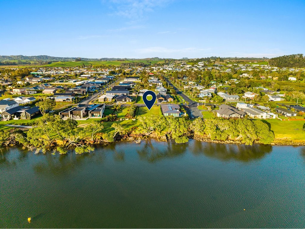 Mangawhai  Rare waterfront opportunity in thriving Mangawhai