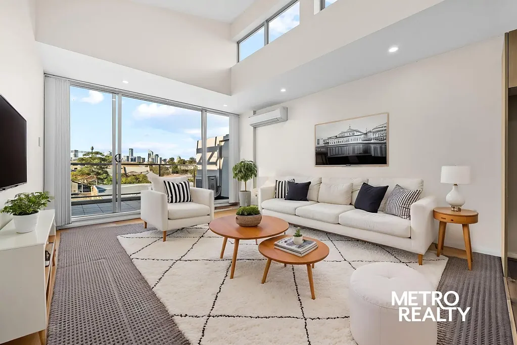 Spacious Split-Level Apartment with City Views in Prime Camperdown Location