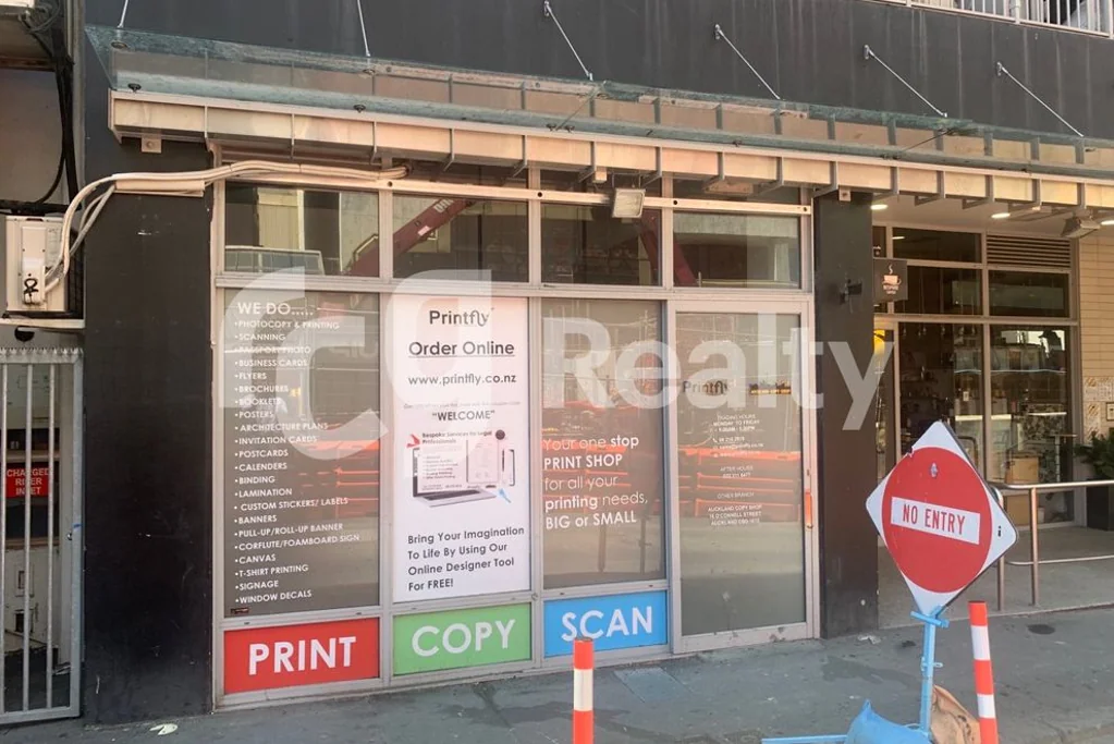 Auckland Central Retail Shop | 29m2 | Auckland CBD