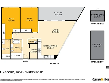 705/7 Jenkins Road, Carlingford, Parramatta (Northwest suburbs), 2 침실, 2 욕실, Unit