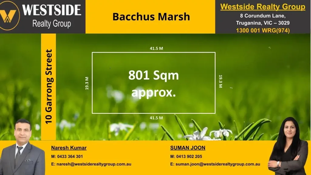 Bacchus Marsh Prime Land Opportunity in Underbank Estate – 801sqm with Breathtaking Views