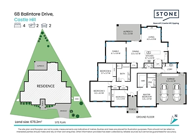 68 Balintore Drive, Castle Hill, NSW 2154, 4 રૂમ, 2 બાથરૂમ, House