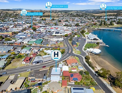 4/3 Main Street, Ulverstone, West and North West, 2 ਕਮਰੇ, 1 ਬਾਥਰੂਮ, Unit