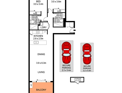 119/98 Payten Avenue, Roselands, South Western Suburbs, 2 ਕਮਰੇ, 2 ਬਾਥਰੂਮ, Apartment