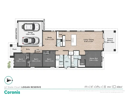 37 Slate Court, Logan Reserve, Brisbane - Southern Region, 4房, 2浴, House