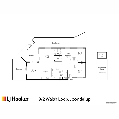 9/2 Walsh Loop, Joondalup, WA 6027, 3 rūma, 2 rūma horoi, Apartment