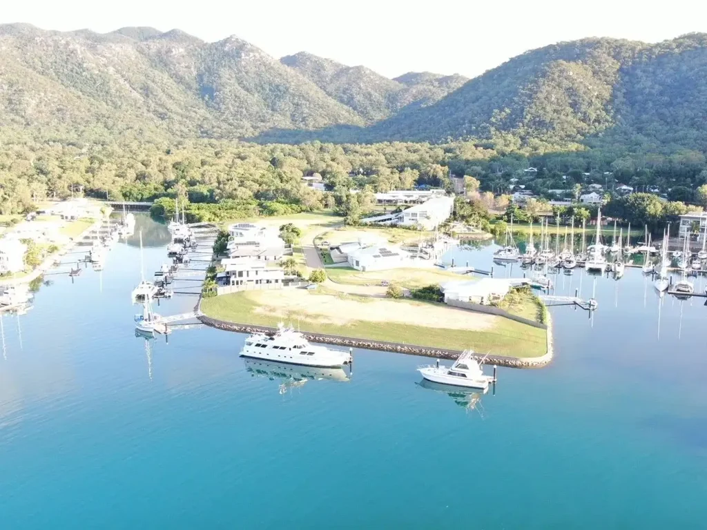 Nelly Bay Marina Frontage land available in 4 adjoining lots from $900,000 to $2,200,000
