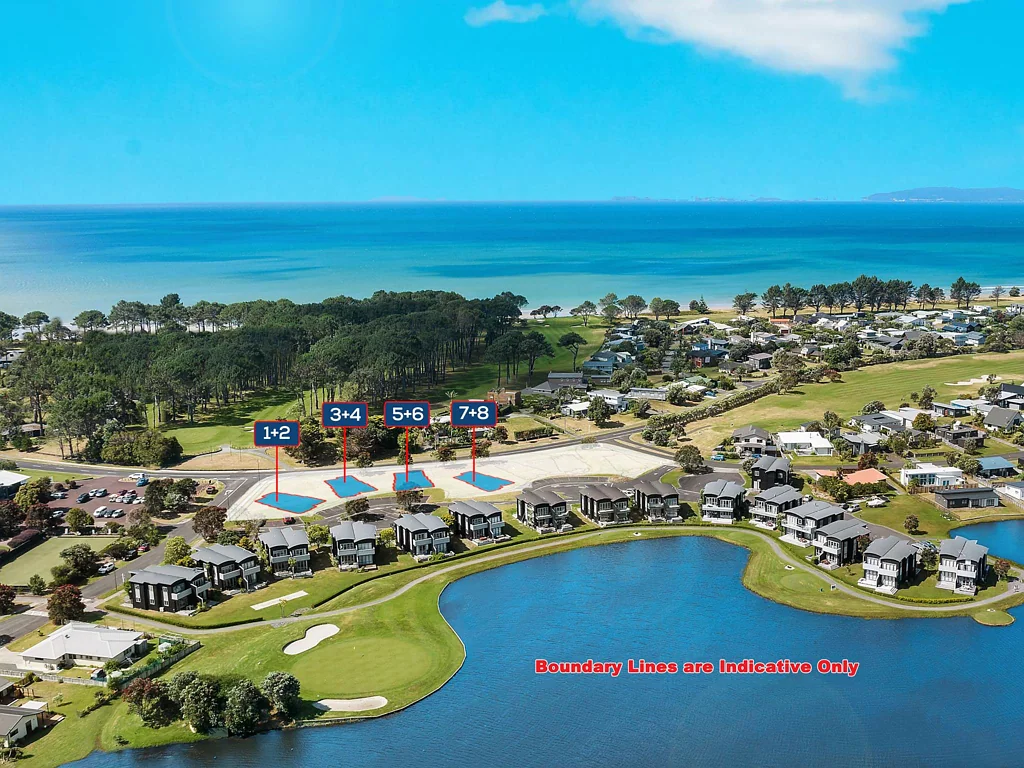 Matarangi 黄金地段双地块，连体别墅开潜力，完备基础设施+绝美湖景，尊享生活与投资双重价值！ Sections by the Lake, Coast & Golf - Bargain