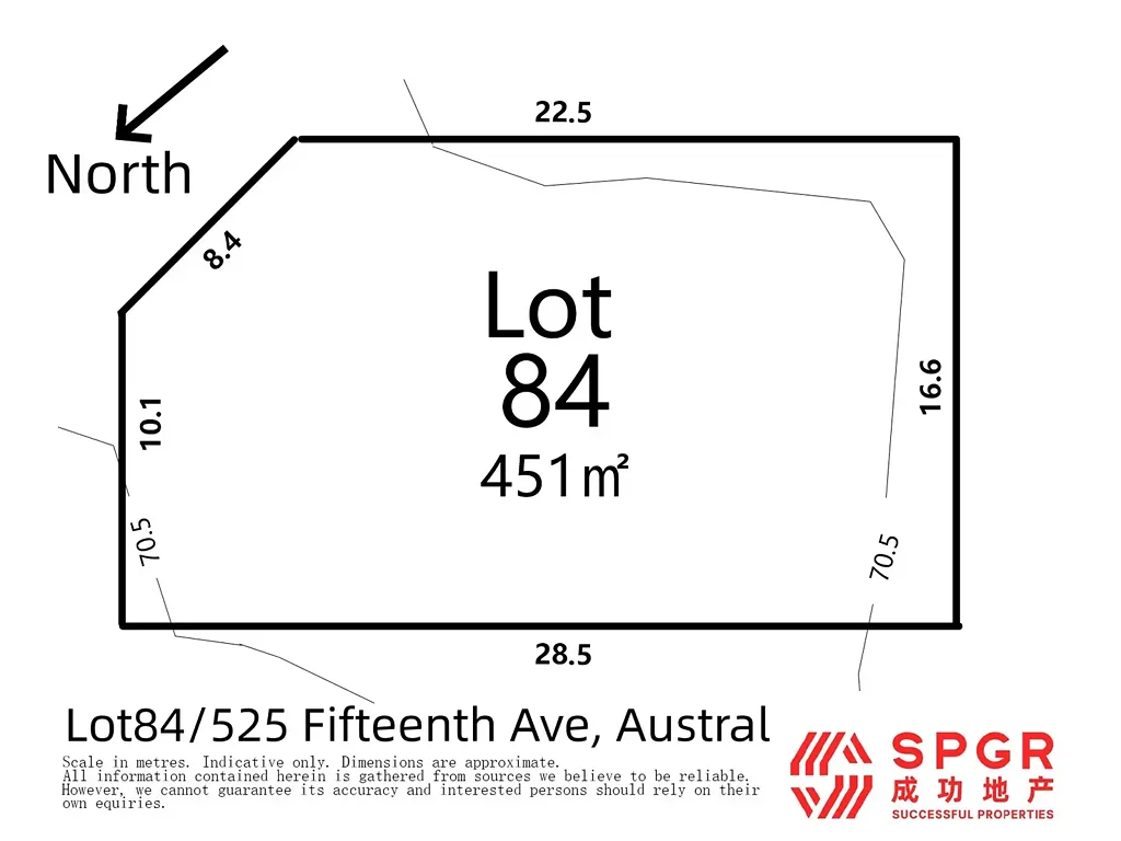 Austral 451平米宽境地块 步行即达商圈 邻近新机场 未来规划自由 Prime 451sqm corner block in Austral – Walk to Shops, Close to New Airport!