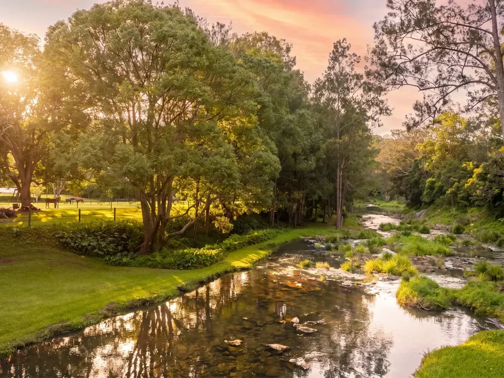 Tallebudgera Valley 4Kwarto Rare Creekfront Acreage in Tallebudgera Valley