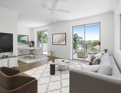 8/12 Cohen Street, Fairlight, Northern Beaches, 2房, 1浴, Apartment