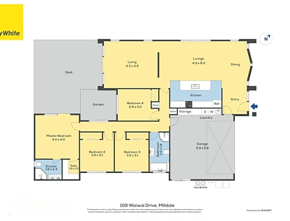 109 Waiwai Drive, Milldale, Rodney, Auckland, 4房, 2浴, 独立屋