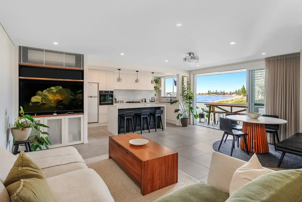 Absolute beachfront living