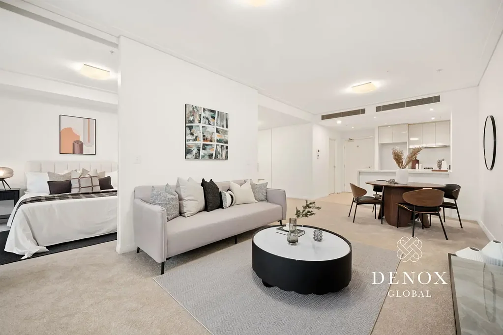 Ryde 1房 全新升级一卧室外加独立书房，70平方米居住空间！ Freshly Updated One Bedroom Plus Separate Study 70SQM Living Area!