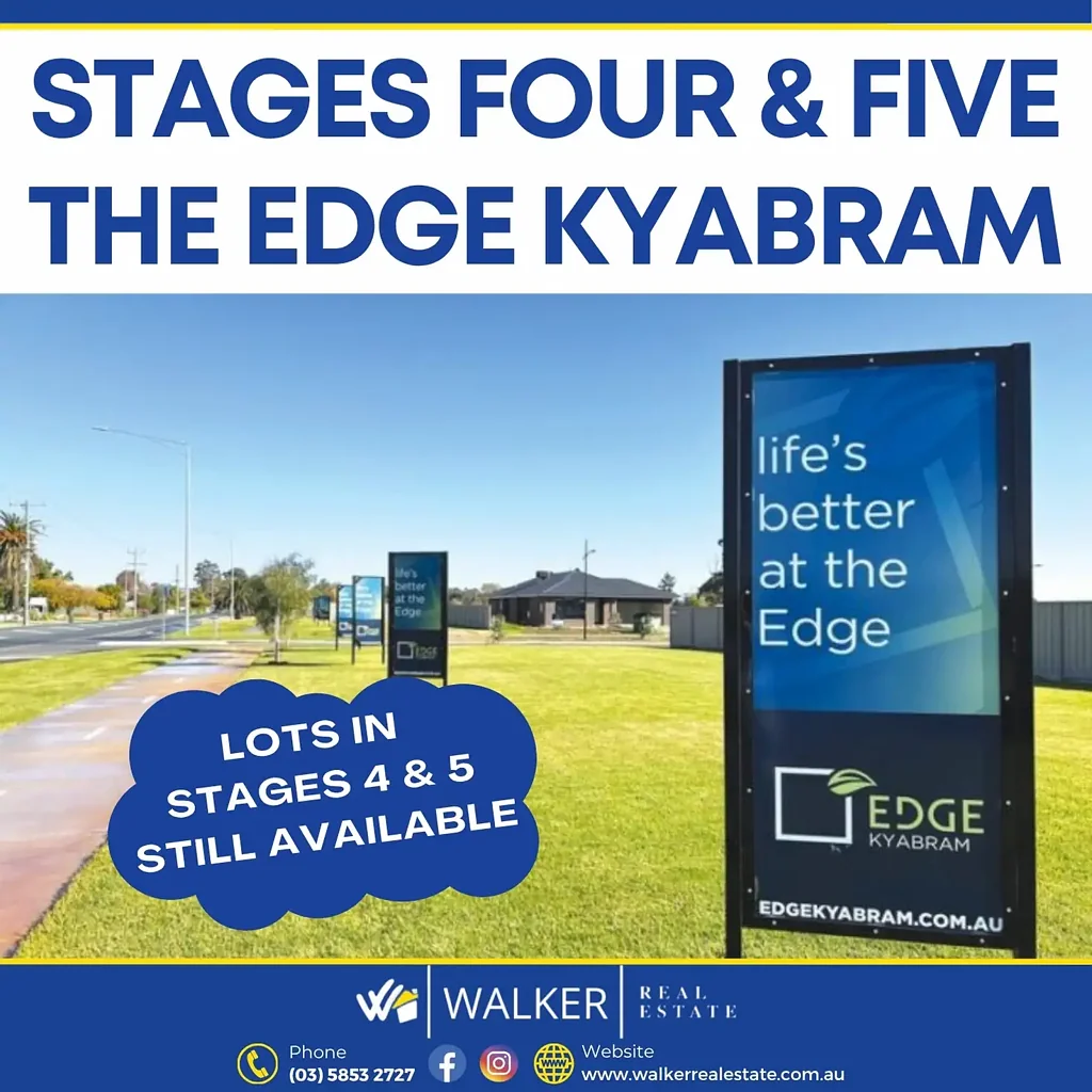 Kyabram Stage 4 - The EDGE Kyabram - 1 Lot Remains!