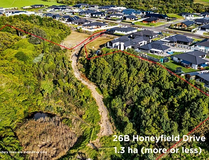 26B Honeyfield Drive, Whalers Gate, New Plymouth, 0 ਕਮਰੇ, 0 ਬਾਥਰੂਮ, Section