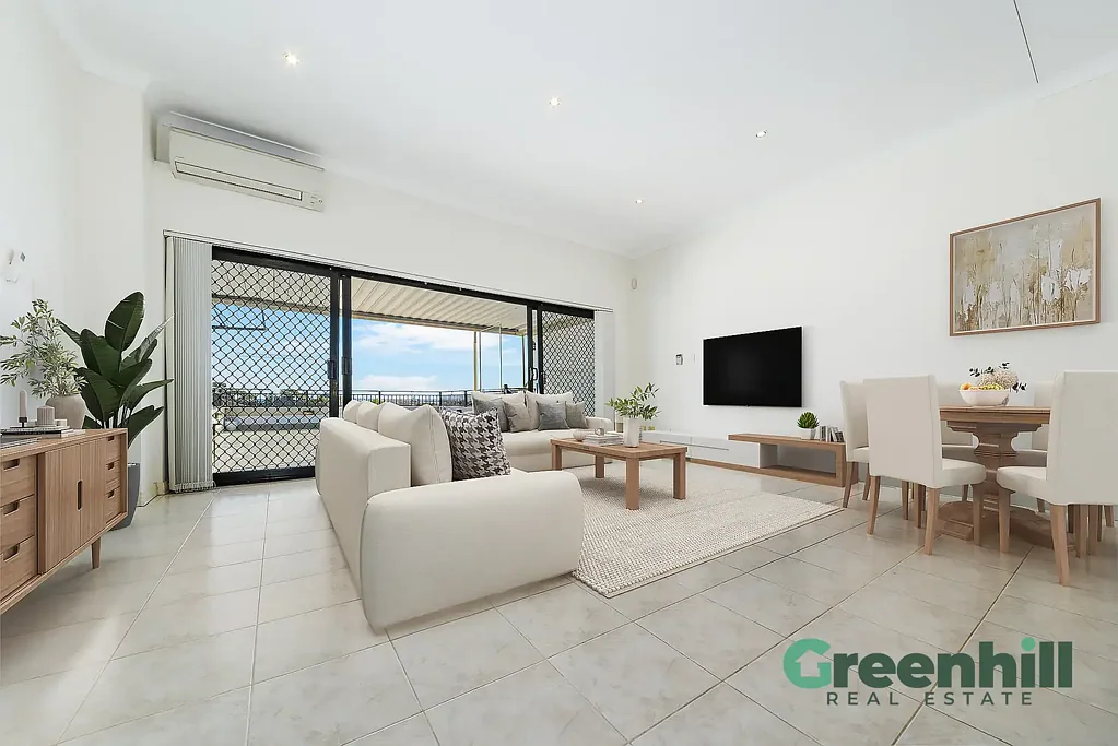 Spacious Three-Bedroom Apartment with High Ceilings, Expansive Balcony & Stunning Sunset Views