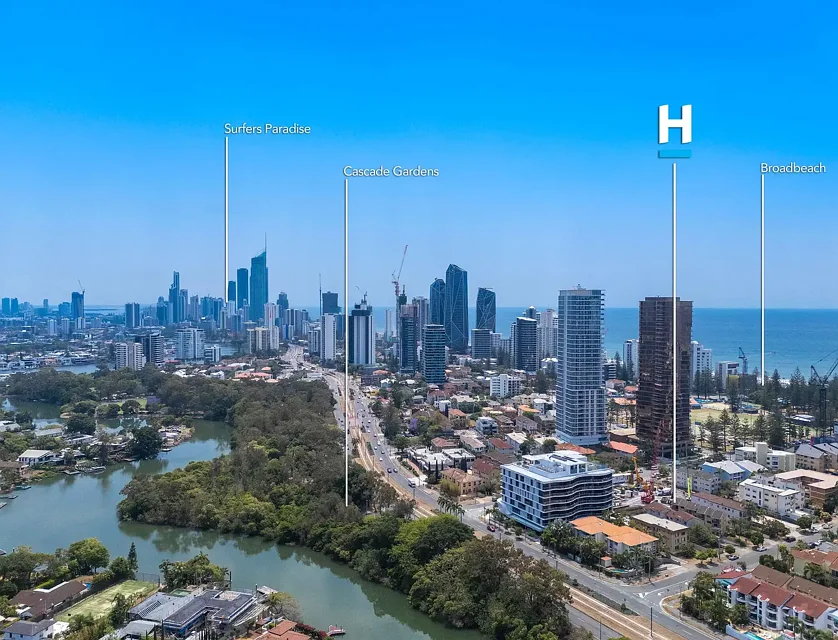 1/41 Britannia Avenue, Broadbeach, QLD 4218, 2房, 2浴, 排房
