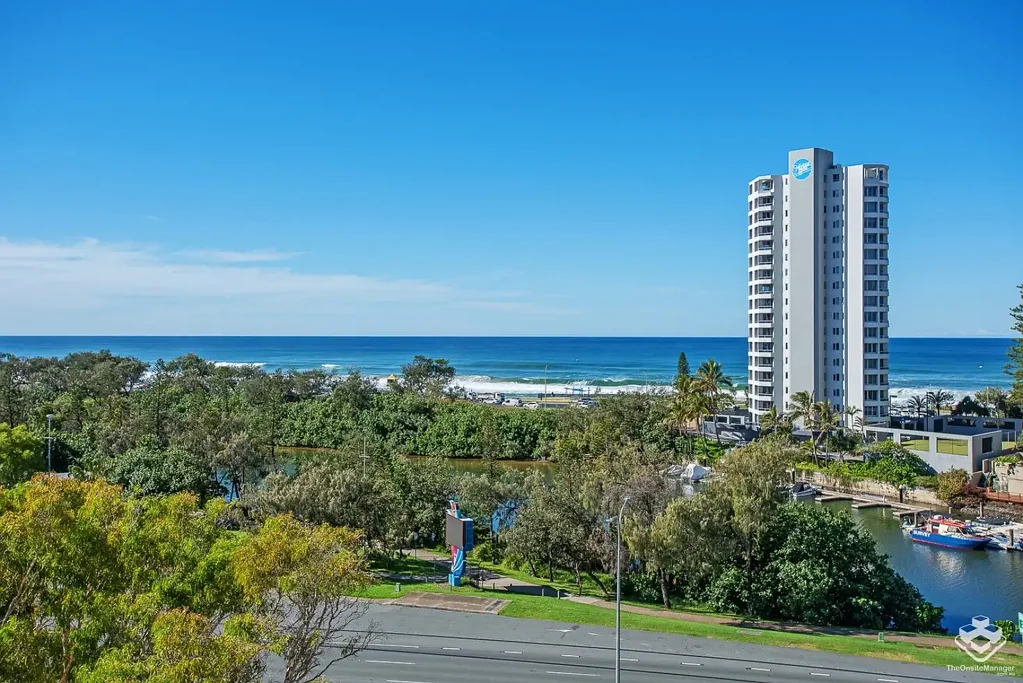 Surfers Paradise 2 Bedroom North-East Facing Gem - Ocean & Garden Views with Endless Potential
