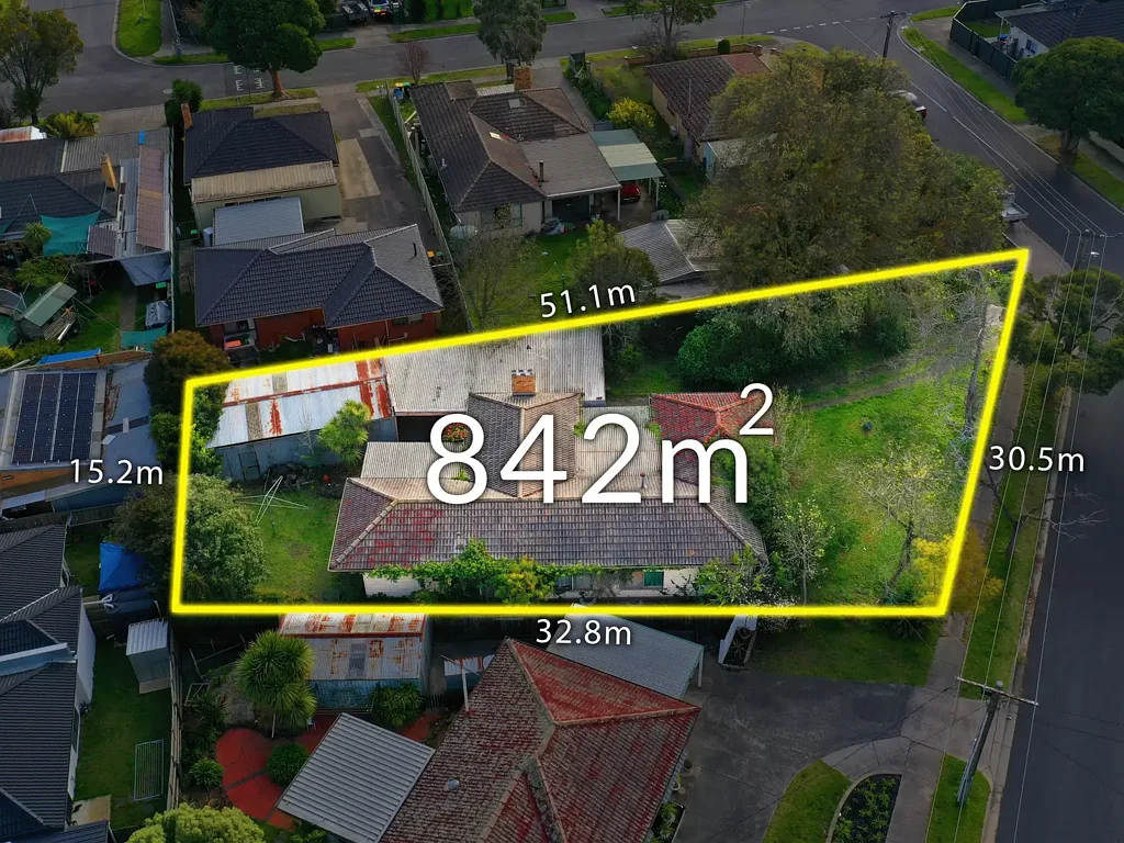 Noble Park 4 Bedroom A Hint of Mid-Century Modern Meets Rare Potential - 30.5m Frontage