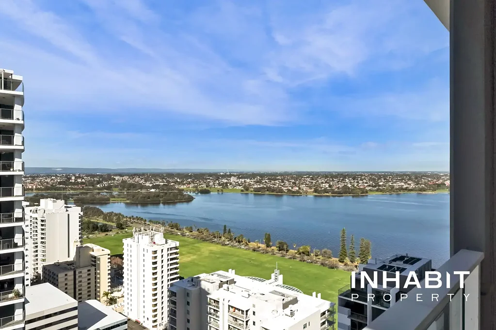 East Perth 2房  26th Floor North Aspect | Dual City & River Views | Leased at $1,100/week