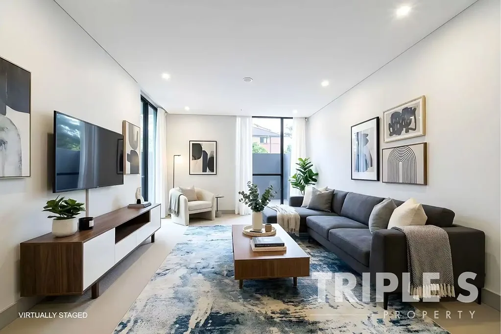 Wentworth Point 1બેડરૂમ Sophisticated Waterside Living | Modern & Sun-Drenched Executive Residence